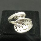 STYLISH STERLING SILVER RING SOLID 925 SNAKE NEW SIZE H - T