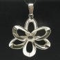 STERLING SILVER PENDANT HUGE FLOWER 925 NEW PE000183 SOLID EMPRESS