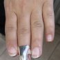 STERLING SILVER RING CLAW GOTHIC BIKER 925 SOLID NEW