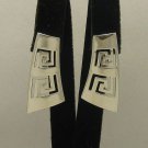 STYLISH STERLING SILVER EARRINGS 925 SOLID FRENCH CLIP