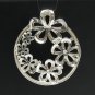 STERLING SILVER PENDANT HUGE FLOWER 295 NEW PERFECT PE000099 EMPRESS SOLID