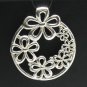 STERLING SILVER PENDANT HUGE FLOWER 295 NEW PERFECT PE000099 EMPRESS SOLID