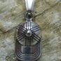 STYLISH STERLING SILVER PENDANT SOLID 925 CHARM BASEBALL HAT NEW