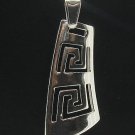 STYLISH STERLING SILVER PENDANT SOLID 925 NEW MEANDER PE000018 EMPRESS