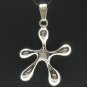 STYLISH STERLING SILVER PENDANT STAIN 925 NEW CHARM PE000014 SOLID EMPRESS