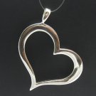 STERLING SILVER PENDANT HEART VALENTINE 925 NEW CHARM PE000007 SOLID EMPRESS