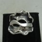 STERLING SILVER RING SOLID 925 HANDMADE NEW SIZE H - V
