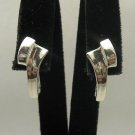 STYLISH STERLING SILVER EARRINGS SOLID 925 NEW E000363 EMPRESS