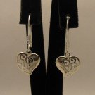 STERLING SILVER EARRINGS SOLID 925 SMALL HEART NEW E000356 EMPRESS
