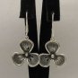 STYLISH STERLING SILVER EARRINGS SOLID 925 FLOWER NEW E000353 EMPRESS