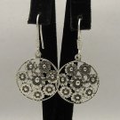 STYLISH STERLING SILVER EARRINGS SOLID 925 FLOWER NEW E000352 EMPRESS
