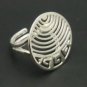 STERLING SILVER RING ADJUSTABLE SIZE NEW 925 QUALITY