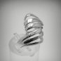 STYLISH STERLING SILVER RING SOLID 925 NEW SIZE G - V R001276 EMPRESS