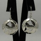 STYLISH STERLING SILVER EARRINGS FLOWER 925 NEW E000311 EMPRESS SOLID