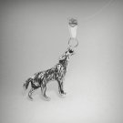 STERLING SILVER PENDANT CHARM SOLID 925 WOLF PE000855 EMPRESS