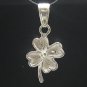 STYLISH STERLING SILVER PENDANT SOLID 925 CHARM CLOVER