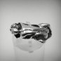 STERLING SILVER RING SOLID 925 COUPLE MAKES LOVE SIZE H - V R001260 EMPRESS
