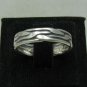 STERLING SILVER RING BAND SOLID 925 5mm WIDE NEW SIZE G - Z++ EMPRESS R001113
