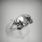 STERLING SILVER RING SOLID 925 FROG NEW SIZE G - V R001275 EMPRESS