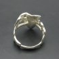 STYLISH STERLING SILVER RING SOLID 925 HEART SIZE H-V