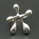 STYLISH STERLING SILVER RING SOLID 925 SIZE G - Z NEW QUALITY