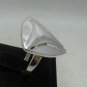 STERLING SILVER RING SOLID 925 TRIANGLE NEW SIZE F - Z R001178 EMPRESS
