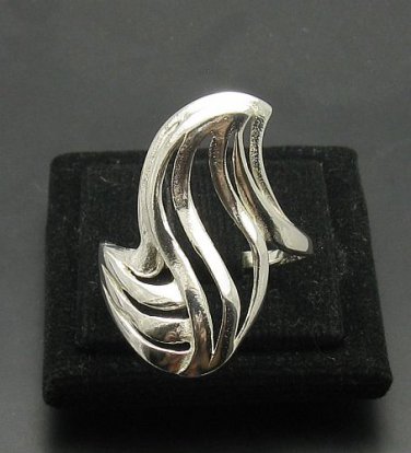 STYLISH STERLING SILVER RING SOLID 925 NEW SIZE H - X