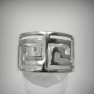 STERLING SILVER RING SOLID 925 MEANDER BAND NEW SIZE H - X R001255 EMPRESS