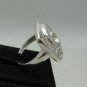 STYLISH STERLING SILVER RING SOLID 925 SPIRAL NEW SIZE H - V EMPRESS R001106