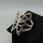STERLING SILVER RING BUTTERFLY SOLID 925 NEW SIZE H - V EMPRESS