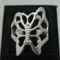 STERLING SILVER RING BUTTERFLY SOLID 925 NEW SIZE H - V EMPRESS