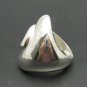 STYLISH STERLING SILVER RING 925 NEW SOLID SIZE J-T
