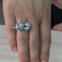 STYLISH STERLING SILVER RING CAT SOLID 925 NEW SIZE G - Z EMPRESS R001150