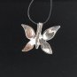 STERLING SILVER PENDANT SOLID 925 SMALL BUTTERFLY NEW CHARM