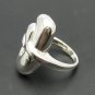 STYLISH STERLING SILVER RING 925 NEW SOLID SIZE J - T