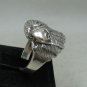 STERLING SILVER RING SOLID 925 NEW FALCON HAWK SIZE N - Z++