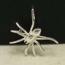 STYLISH STERLING SILVER BROOCH SPIDER SOLID 925 NEW