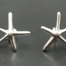 STERLING SILVER EARRINGS SEA STAR QUALITY 925 NEW E000178 EMPRESS SOLID
