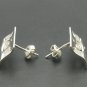STERLING SILVER EARRINGS SUN 925 NEW PERFECT QUALITY E000080 EMPRESS SOLID
