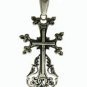 LIGHT STERLING SILVER PENDANT SOLID 925 CROSS PE000875 EMPRESS