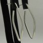 STYLISH LONG STERLING SILVER EARRINGS SOLID 925