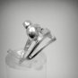 STYLISH STERLING SILVER RING SOLID 925 NEW SIZE G - V R001272 EMPRESS