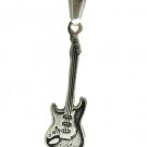 STERLING SILVER PENDANT CHARM SOLID 925 GUITAR PE000892 EMPRESS