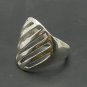 STYLISH STERLING SILVER RING  SIZE H-T NEW 925 QUALITY