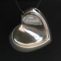 STERLING SILVER PENDANT SOLID 925 HEART STYLISH NEW PERFECT QUALITY