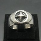 STERLING SILVER RING MEN CROSS SOLID 925 NEW SIZE P-Z++