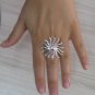 STYLISH STERLING SILVER RING SOLID 925 SUN NEW SIZE F - Z R001174 EMPRESS