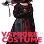 New Halloween and dress ups Vampire Costume for 10-12 year old
