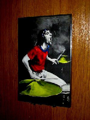 Keith Moon10 x 8" Wallplaque