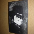 Johnny Cash 10 x 8" Wallplaque  solid wood